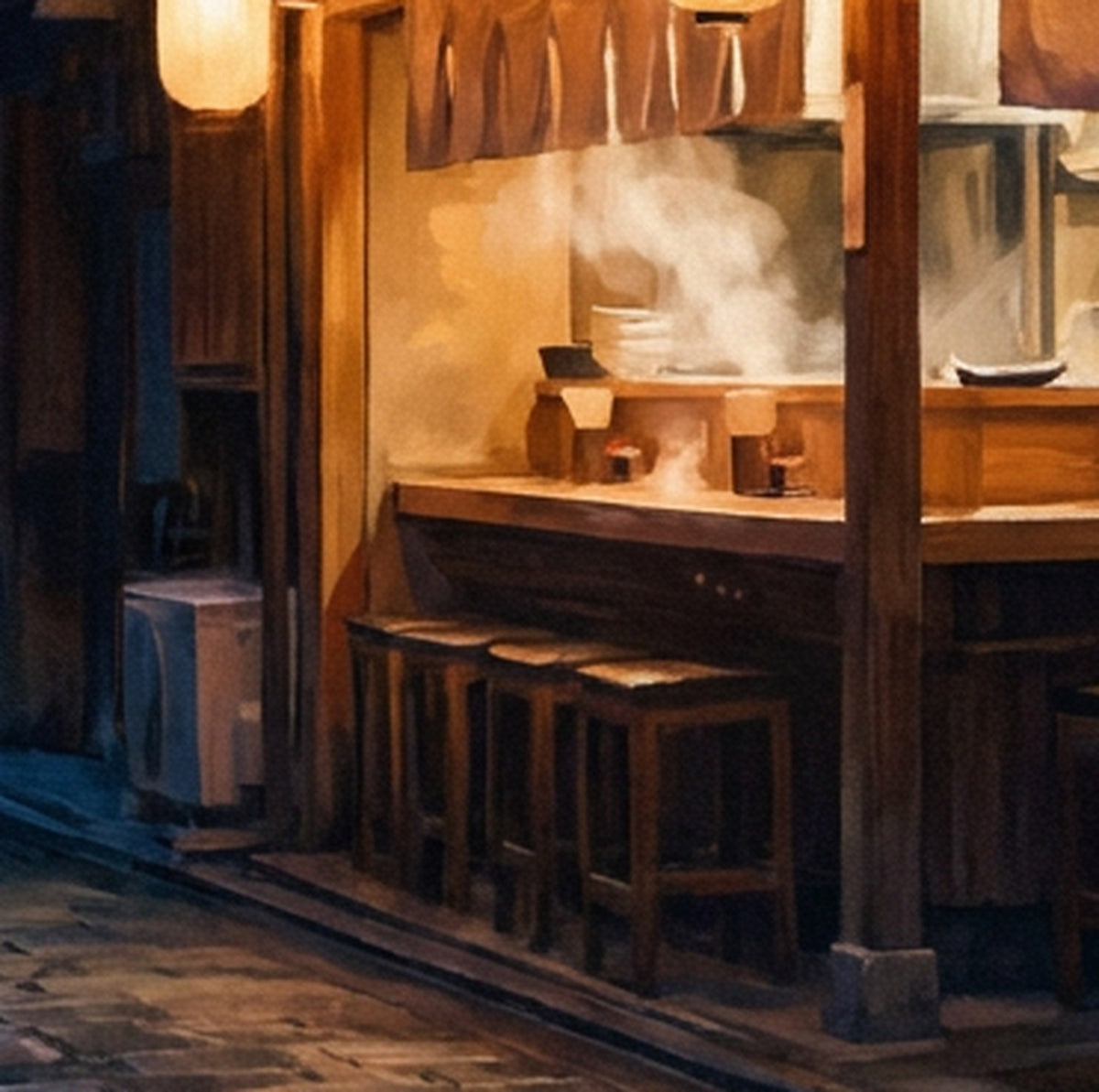 Détail de l'œuvre Midnight Ramen